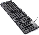 Teclado Gamer Semi Mecânico Led Luminoso Profissional