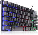 Teclado Gamer Semi Mecânico Led Luminoso Profissional