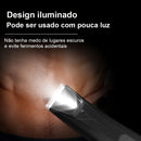 Depilador aparador corporal para homens.