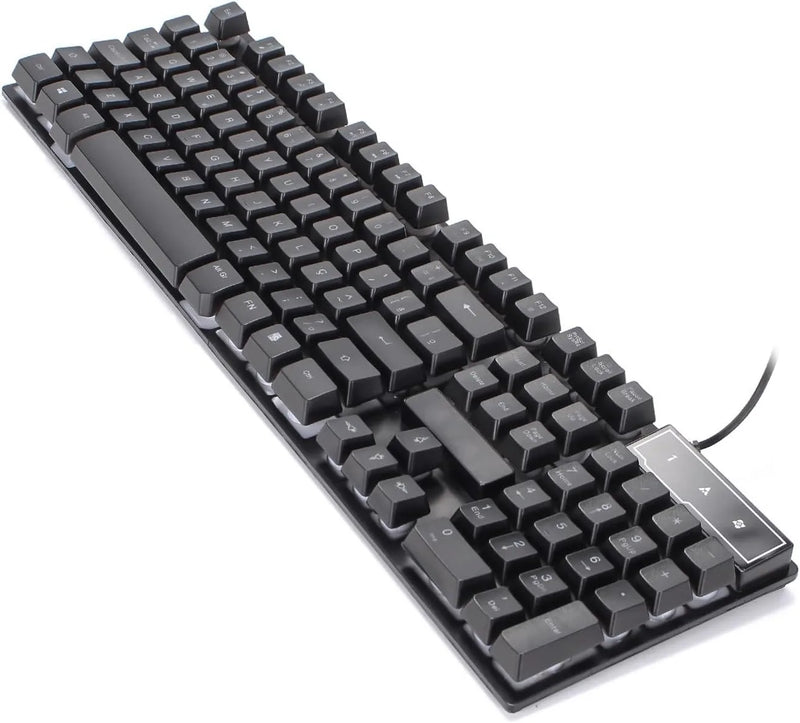 Teclado Gamer Semi Mecânico Led Luminoso Profissional
